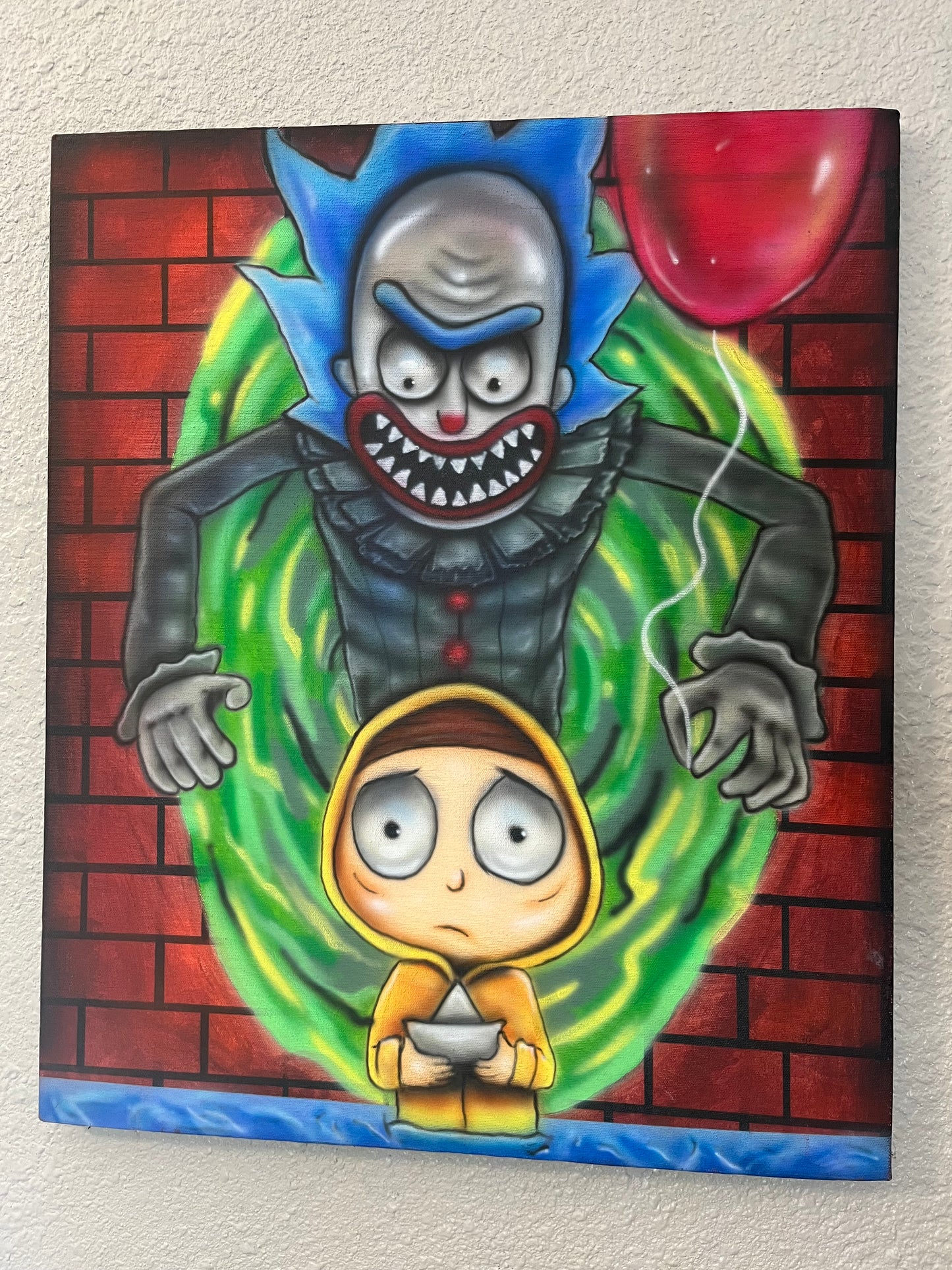 Rick and Morty mash up Pennywise