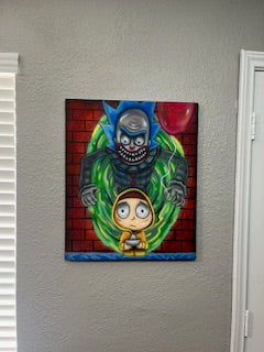 Rick and Morty mash up Pennywise